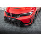 SPLITTER ANTERIORE street pro + Flaps Honda Civic Type-R Mk 11 (Cod. M-HOCI11TYPERCNC-FD1B+FSF1G)