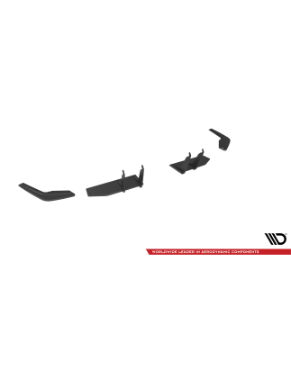 Splitters posteriori laterali Street Pro Honda Civic Type-R Mk 11 (Cod. M-HOCI11TYPERCNC-RSD1B)
