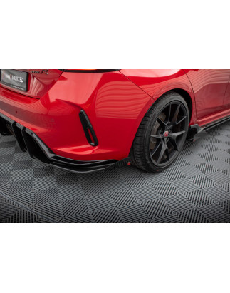 Splitters posteriori laterali Street Pro + Flaps Honda Civic Type-R Mk 11 (Cod. M-HOCI11TYPERCNC-RSD