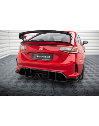 Splitters posteriori laterali Street Pro + Flaps Honda Civic Type-R Mk 11 (Cod. M-HOCI11TYPERCNC-RSD