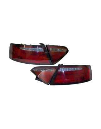 Fari Posteriori Audi A5 2-4P 07-09 Led Red/Smoked Cardna (Cod. E-FAAU112)