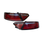 Fari Posteriori Audi A5 2-4P 07-09 Led Red/Smoked Cardna (Cod. E-FAAU112)