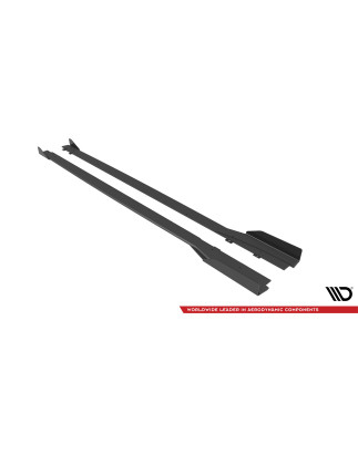 Diffusori minigonne street pro + Flaps Honda Civic Type-R Mk 11 (Cod. M-HOCI11TYPERCNC-SD1B+SF1G)