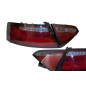 Fari Posteriori Audi A5 2-4P 07-09 Led Red/Smoked Cardna (Cod. E-FAAU112)