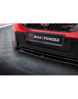 SPLITTER ANTERIORE V.1 Honda Civic Type-R Mk 11 (Cod. M-HO-CI-11-TYPE-R-FD1G)