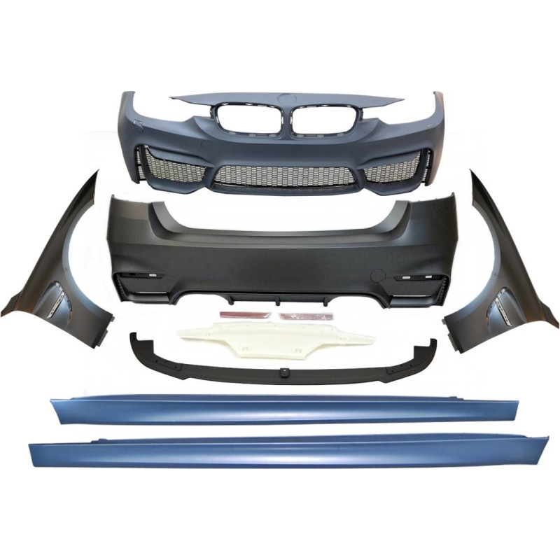 Kit Estetico  BMW F30 Look M4 Parafanghi (Cod. E-TCB621462076213325F309)