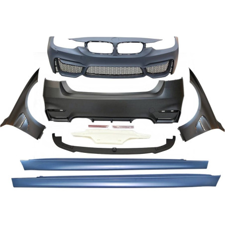 Kit Estetico  BMW F30 Look M4 Parafanghi (Cod. E-TCB621462076213325F309)
