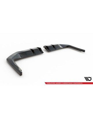 Splitter posteriore (con barre verticali) V.1 Honda Civic Type-R Mk 11 (Cod. M-HO-CI-11-TYPE-R-RSD1G