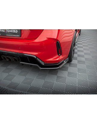 Splitter posteriore (con barre verticali) V.2 Honda Civic Type-R Mk 11 (Cod. M-HO-CI-11-TYPE-R-RSD2G