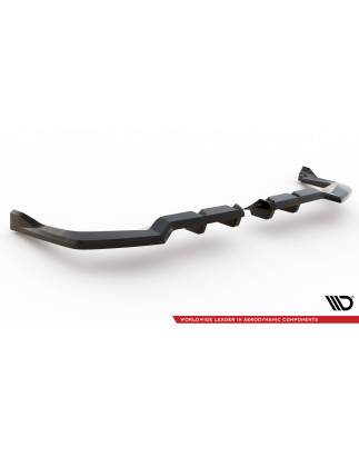 Splitter posteriore (con barre verticali) V.2 Honda Civic Type-R Mk 11 (Cod. M-HO-CI-11-TYPE-R-RSD2G