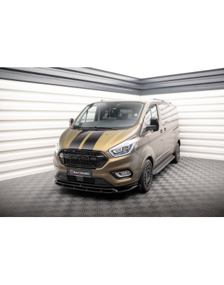 SPLITTER ANTERIORE V.2 Ford Transit Custom Mk1 Facelift / Tourneo Custom Mk1 Facelift (Cod. M-FO-TOC