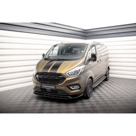 SPLITTER ANTERIORE V.2 Ford Transit Custom Mk1 Facelift / Tourneo Custom Mk1 Facelift (Cod. M-FO-TOC