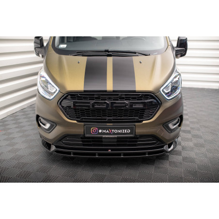 SPLITTER ANTERIORE V.2 Ford Transit Custom Mk1 Facelift / Tourneo Custom Mk1 Facelift (Cod. M-FO-TOC