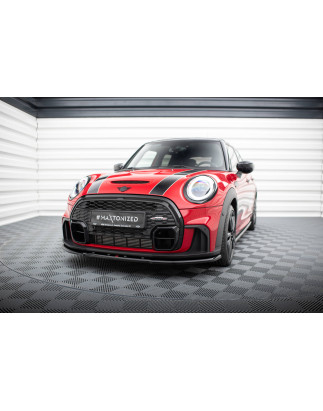 SPLITTER ANTERIORE V.1 Mini Cooper S John Cooper Works F56 Facelift (Cod. M-MC-3F-56-JCW-5D-FD1G)