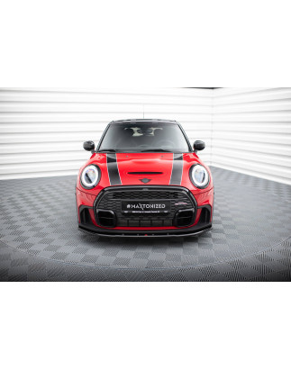 SPLITTER ANTERIORE V.1 Mini Cooper S John Cooper Works F56 Facelift (Cod. M-MC-3F-56-JCW-5D-FD1G)
