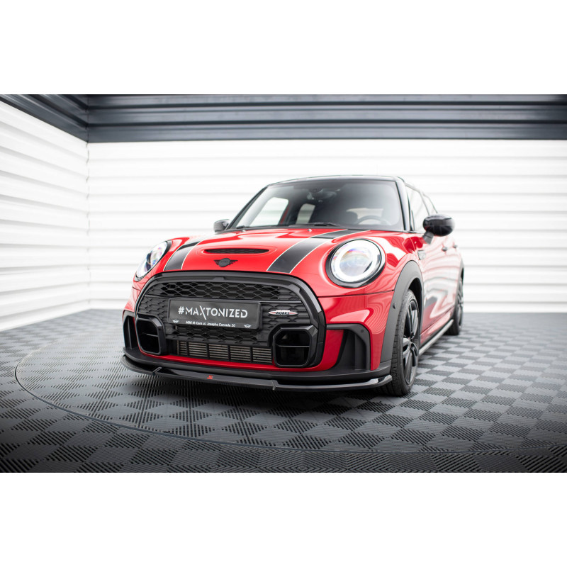 SPLITTER ANTERIORE V.2 Mini Cooper S John Cooper Works F56 Facelift (Cod. M-MC-3F-56-JCW-5D-FD2G)