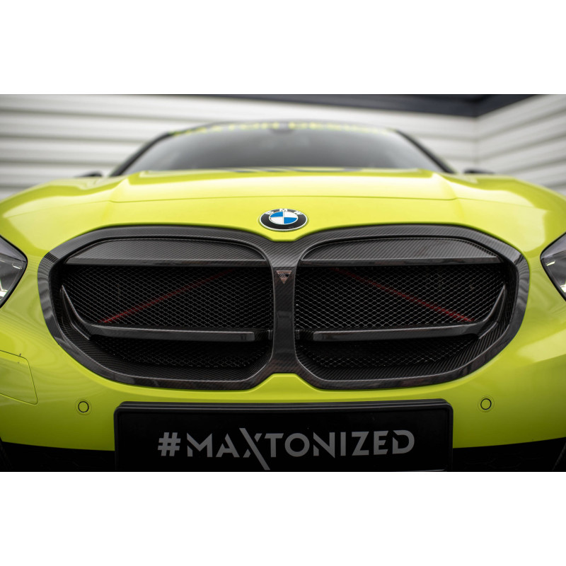  griglia anteriore in fibra di carbonio BMW 1 M-Pack/ M135i / 128ti F40  (Cod. M-CF-BM-1-40-M-G1-245