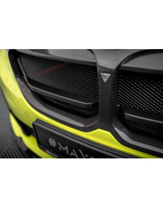  griglia anteriore in fibra di carbonio BMW 1 M-Pack/ M135i / 128ti F40  (Cod. M-CF-BM-1-40-M-G1-245