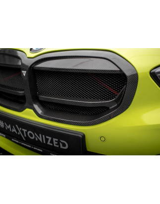  griglia anteriore in fibra di carbonio BMW 1 M-Pack/ M135i / 128ti F40  (Cod. M-CF-BM-1-40-M-G1-245