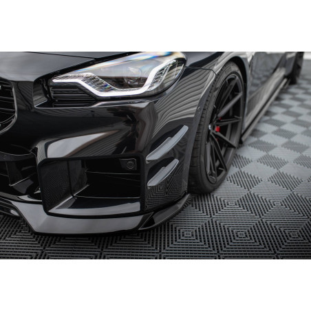 paraurti anteriore Wings (Canards) BMW M2 G87 (Cod. M-BM-M2-G87-CAN1)