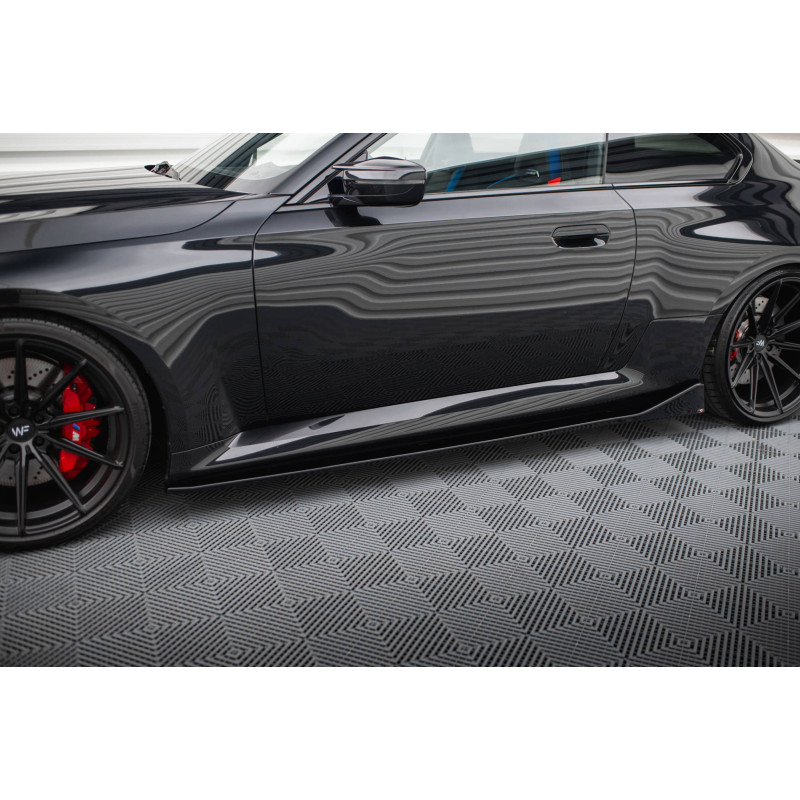 Diffusori minigonne V.4 BMW M2 G87 (Cod. M-BM-M2-G87-SD4G)