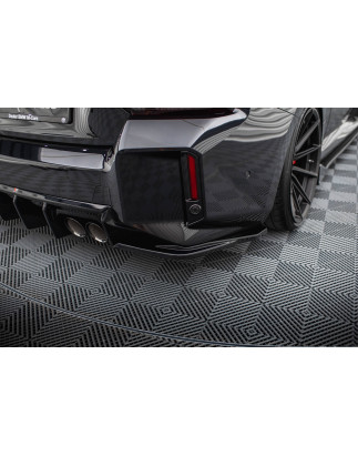Splitters posteriori laterali V.3 (Sottop. posteriore v.1)  BMW M2 G87 (Cod. M-BM-M2-G87-RSD3G)