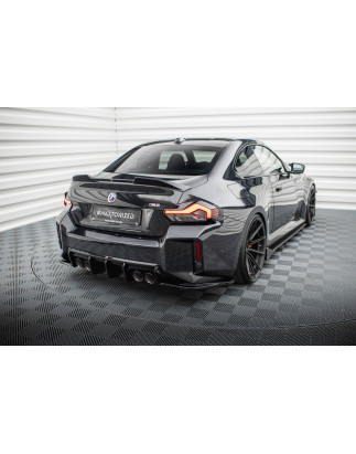 Splitters posteriori laterali V.3 (Sottop. posteriore v.1)  BMW M2 G87 (Cod. M-BM-M2-G87-RSD3G)
