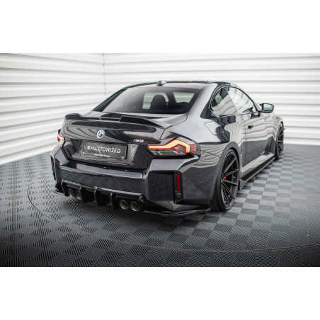 Splitters posteriori laterali V.3 (Sottop. posteriore v.1)  BMW M2 G87 (Cod. M-BM-M2-G87-RSD3G)
