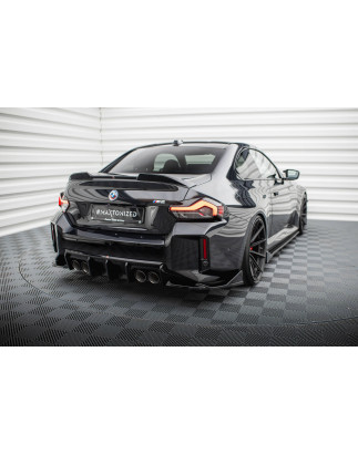 Splitters posteriori laterali V.4 (Sottop. posteriore v.1)  BMW M2 G87 (Cod. M-BM-M2-G87-RSD4G)