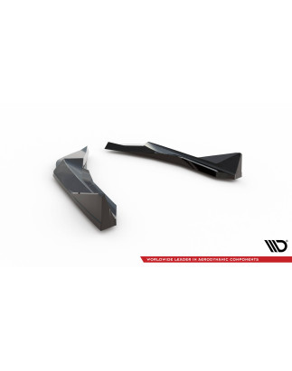 Splitters posteriori laterali V.4 (Sottop. posteriore v.1)  BMW M2 G87 (Cod. M-BM-M2-G87-RSD4G)