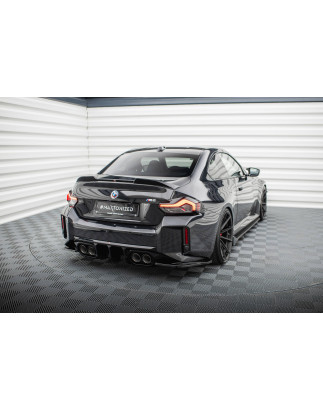 Splitters posteriori laterali V.5 (Sottop. posteriore v.2)  BMW M2 G87 (Cod. M-BM-M2-G87-RSD5G)