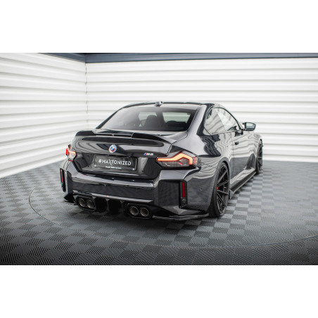 Splitters posteriori laterali V.5 (Sottop. posteriore v.2)  BMW M2 G87 (Cod. M-BM-M2-G87-RSD5G)