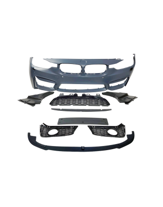 Paraurti Anteriore BMW F30 / F31 Look M-Tech ABS Alloggi Fendinebbia (Cod. E-TCB6206325)