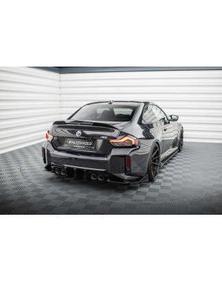 Splitters posteriori laterali V.6 (Sottop. posteriore v.2)  BMW M2 G87 (Cod. M-BM-M2-G87-RSD6G)