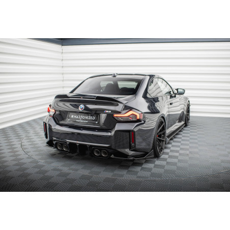 Splitters posteriori laterali V.6 (Sottop. posteriore v.2)  BMW M2 G87 (Cod. M-BM-M2-G87-RSD6G)