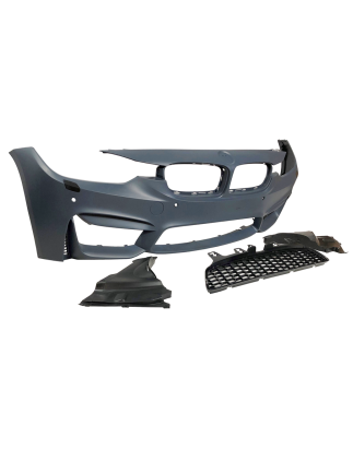 Paraurti Anteriore BMW F30 / F31 Look M-Tech ABS Alloggi Fendinebbia (Cod. E-TCB6206325)