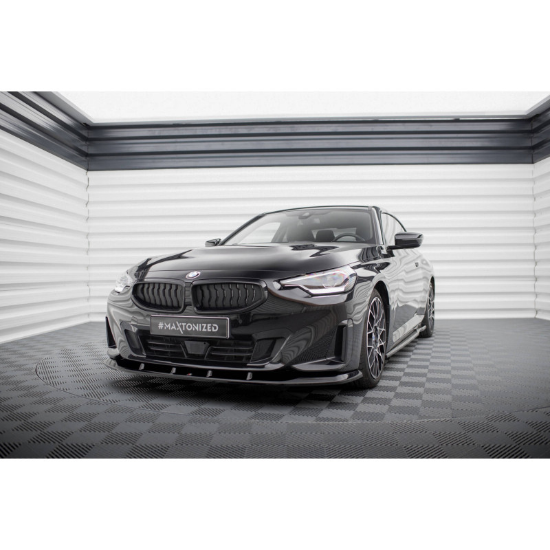 SPLITTER ANTERIORE V.1 BMW 2 Coupe G42 (Cod. M-BM-2-G42-FD1G)