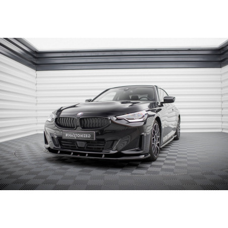 SPLITTER ANTERIORE V.1 BMW 2 Coupe G42 (Cod. M-BM-2-G42-FD1G)