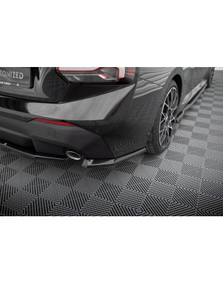 Splitters posteriori laterali V.1 BMW 2 Coupe G42 (Cod. M-BM-2-G42-RSD1G)