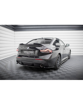 Splitters posteriori laterali V.1 BMW 2 Coupe G42 (Cod. M-BM-2-G42-RSD1G)
