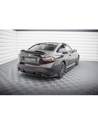 Splitters posteriori laterali V.2 BMW 2 Coupe G42 (Cod. M-BM-2-G42-RSD2G)