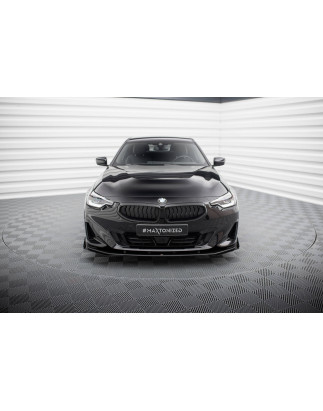 SPLITTER ANTERIORE street pro + Flaps BMW 2 Coupe G42 (Cod. M-BM2G42CNC-FD1B+FSF1G)