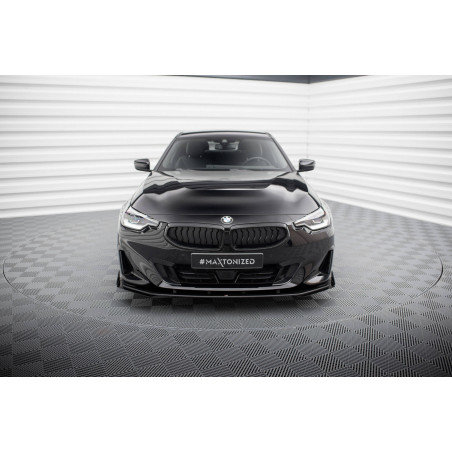 SPLITTER ANTERIORE street pro + Flaps BMW 2 Coupe G42 (Cod. M-BM2G42CNC-FD1B+FSF1G)