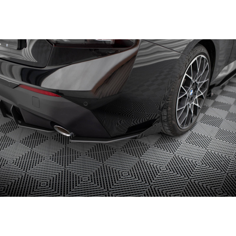 Splitters posteriori laterali Street Pro + Flaps BMW 2 Coupe G42 (Cod. M-BM2G42CNC-RSD1B+RSF1G)