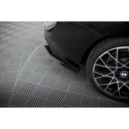 Splitters posteriori laterali Street Pro + Flaps BMW 2 Coupe G42 (Cod. M-BM2G42CNC-RSD1B+RSF1G)