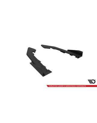 Splitters posteriori laterali Street Pro + Flaps BMW 2 Coupe G42 (Cod. M-BM2G42CNC-RSD1B+RSF1G)