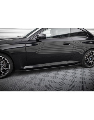 Diffusori minigonne street pro + Flaps BMW 2 Coupe G42 (Cod. M-BM2G42CNC-SD1B+SF1G)