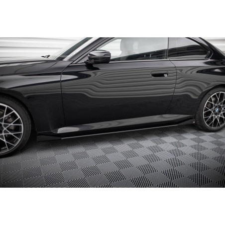 Diffusori minigonne street pro + Flaps BMW 2 Coupe G42 (Cod. M-BM2G42CNC-SD1B+SF1G)