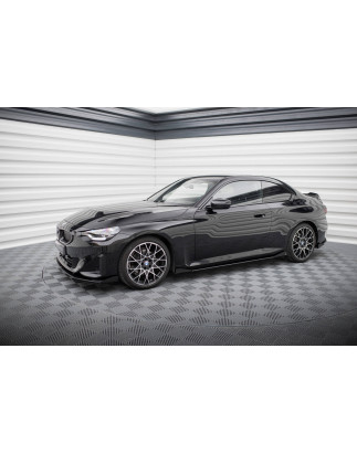 Diffusori minigonne street pro + Flaps BMW 2 Coupe G42 (Cod. M-BM2G42CNC-SD1B+SF1G)