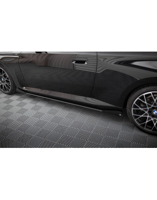 Diffusori minigonne street pro + Flaps BMW 2 Coupe G42 (Cod. M-BM2G42CNC-SD1B+SF1G)
